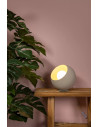 Doredos 20cm cream bedside table ball lamp Lucide