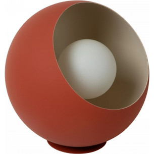 Doredos 20cm treacotta bedside table ball lamp Lucide