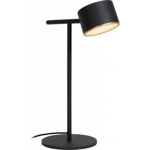 Gian LED black dimmable desk lamp Lucide