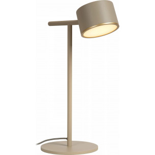 Gian LED taupe dimmable desk lamp Lucide