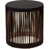 Pingi LED 33,5cm H 36,5cm black outdoor standing lamp Lucide
