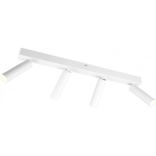 Ambala IV LED white matt colour-controlled ceiling spotlight Trio