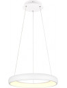 Cardona LED 62cm white matt round pendant lamp with light colour control Trio