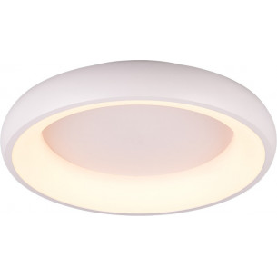 Cardona LED 46cm white matt modern plafond with light colour control Trio