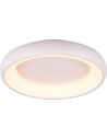 Cardona LED 46cm white matt modern plafond with light colour control Trio