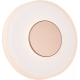 Celeste LED 22cm white round glass wall lamp Trio