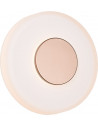 Celeste LED 22cm white round glass wall lamp Trio