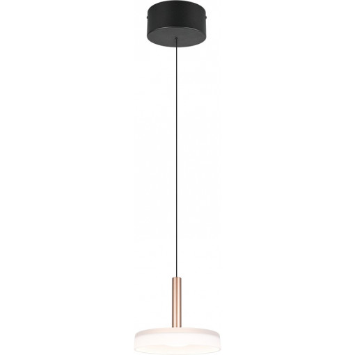 Celeste LED 22cm white&amp;black modern pendant lamp Trio