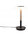 Celeste LED white&amp;black modern table lamp with dimmer Trio