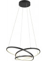 Darvin LED 64cm black modern pendant lamp with light colour adjustment Trio