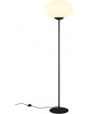 Fomento 150cm white&amp;brass glass sphere floor lamp Trio