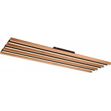 Plafon drewniany z lamelami Fontana LED 114cm Trio