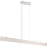 Lampa podłużna z dotykowym włącznikiem i regulacją barwy światła Galway LED 150cm szara Trio