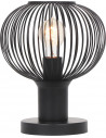 Gila 23cm matte black wire table lamp Trio