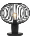 Gila 33cm matte black wire table lamp Trio