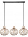 Gila III 120cm sandy wire strip pendant lamp Trio