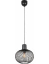 Gila 33cm matte black wire pendant lamp Trio