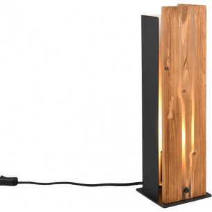 Karuni 40cm loft wooden table lamp Trio