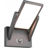 Malawi LED 61cm anthracite solar garden wall lamp with motion and dusk sensor Trio