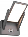 Malawi LED 61cm anthracite solar garden wall lamp with motion and dusk sensor Trio