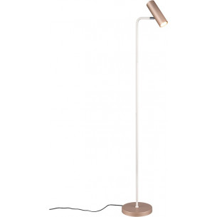 Lampa podłogowa minimalistyczna Marley 151cm brązowa Trio