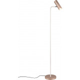 Lampa podłogowa minimalistyczna Marley 151cm brązowa Trio