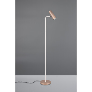 Lampa podłogowa minimalistyczna Marley 151cm brązowa Trio 2