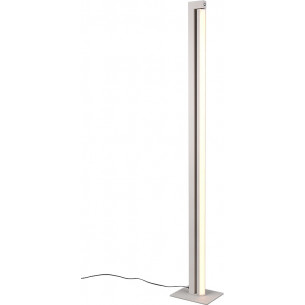 Lampa podłogowa ze ściemniaczem Seeker LED 130cm szara Trio