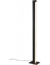 Seeker LED 130cm black dimmable floor lamp Trio
