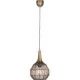 Soraya 26cm patina oriental pendant lamp Trio