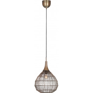 Soraya 42cm patina oriental pendant lamp Trio