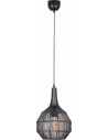 Lampa wisząca orientalna Soraya 26cm czarna Trio