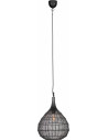 Lampa wisząca orientalna Soraya 42cm czarna Trio