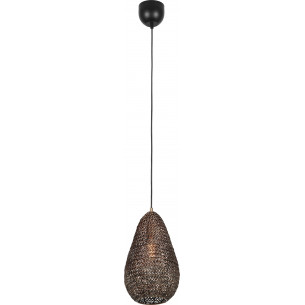 Lampa wisząca orientalna Ziva 23cm patyna Trio