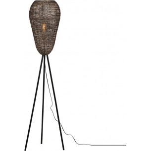 Ziva 140cm patina oriental tripod floor lamp Trio