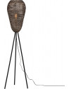 Ziva 140cm patina oriental tripod floor lamp Trio