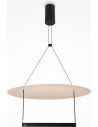 Lampa wisząca designerska Ambience LED 3000K 60cm biały / czarny Maytoni
