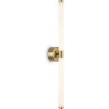 Axis LED 63 cm white-brass modern vertical wall lamp Maytoni