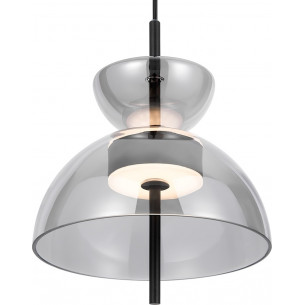 Bangkok II LED 25 cm smoked modern glass pendant lamp Maytoni 2