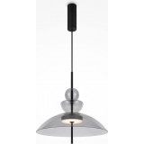 Bangkok LED 40 cm gray modern glass pendant lamp Maytoni