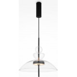 Bangkok LED 40 cm transparent modern glass pendant lamp Maytoni
