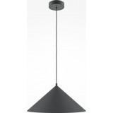 Lampa wisząca stożek Basic Colors 35cm czarna Maytoni