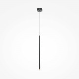Lampa wisząca Cascade LED 3,5cm H82,5cm czarna Maytoni