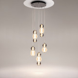 Lampa wisząca glamour Drop LED V 43cm chromowana Maytoni