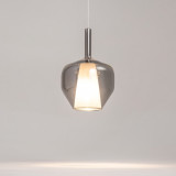 Lampa wisząca szklana modern Duality 20cm dymiona Maytoni
