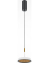 Lampa wisząca z płaskim kloszem El LED 15,3cm biała Maytoni