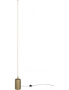 Lampa podłogowa minimalistyczna Flow LED 145cm mosiężna Maytoni