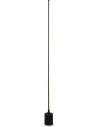 Lampa podłogowa minimalistyczna Flow LED 145cm czarna Maytoni