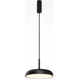 Lampa wisząca płaska Gerhard LED 30cm czarna Maytoni Lampa wisząca płaska Gerhard LED 30cm czarna Maytoni
