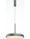 Lampa wisząca płaska Gerhard LED 40cm szara Maytoni